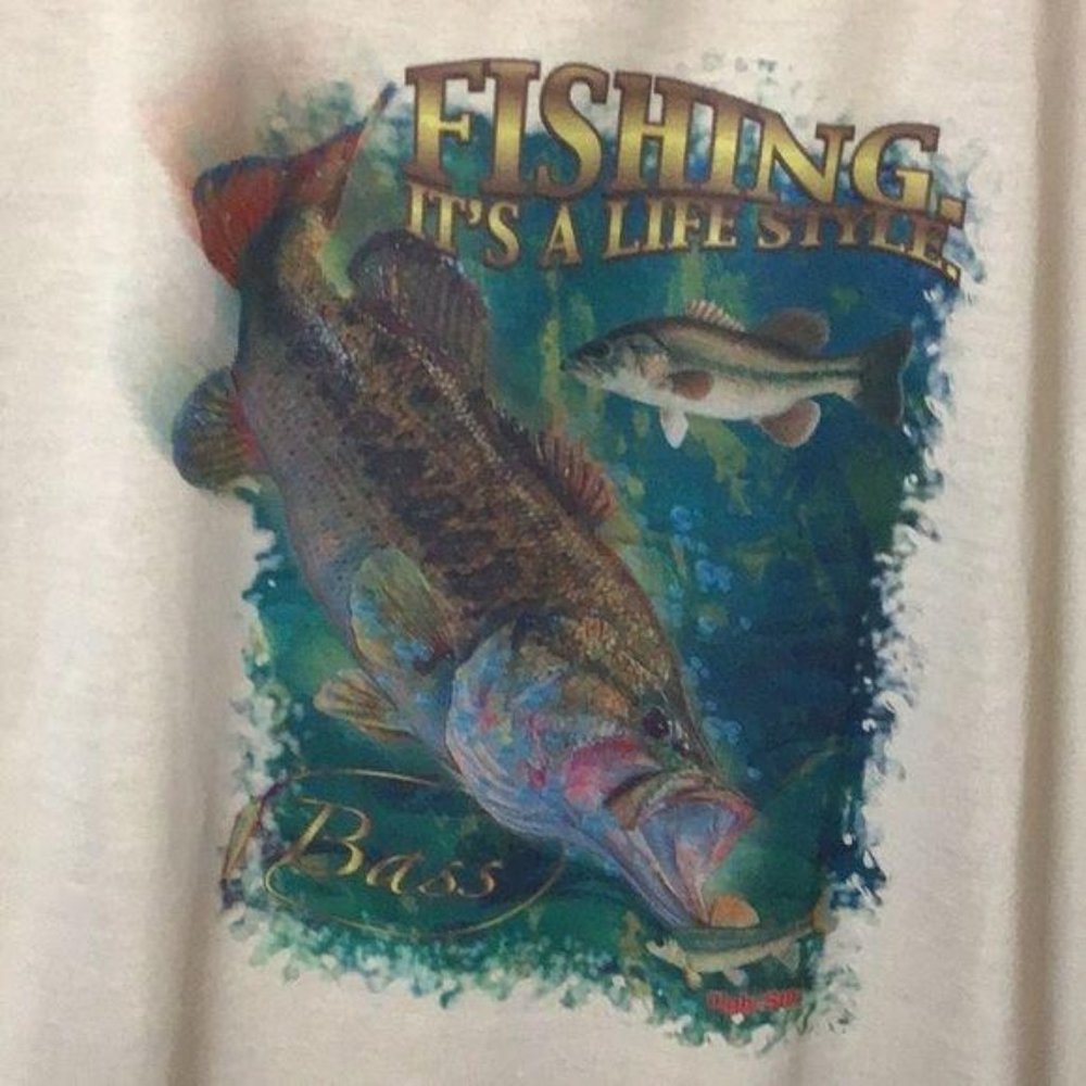 Bass Fishing Graphic Tee